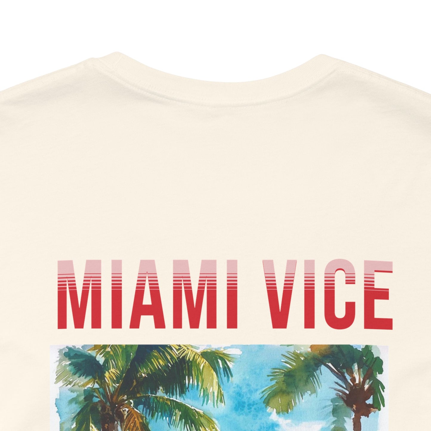 Miami Vice Jersey Short Sleeve Tee