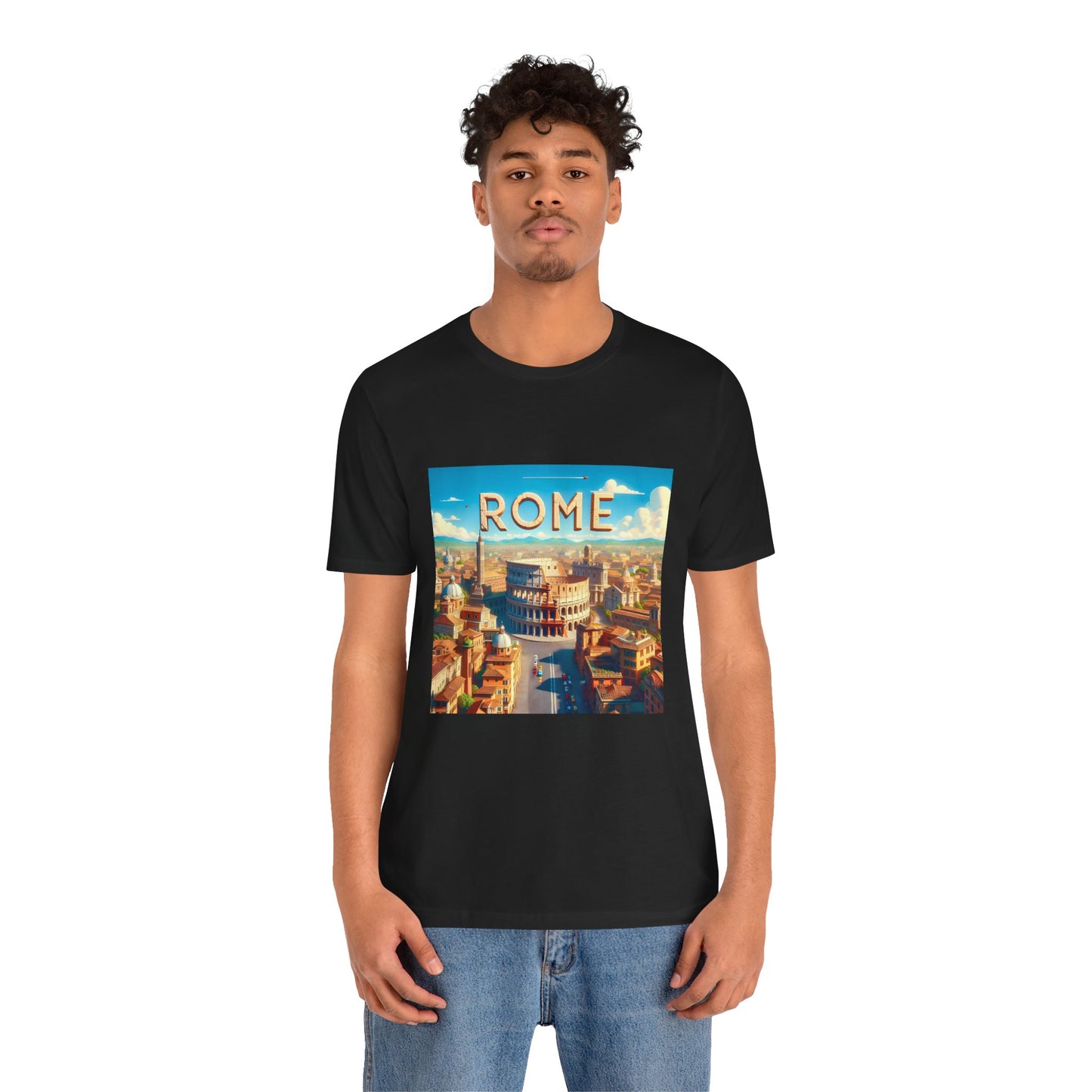 Rome Disney Pixar Style Jersey Short Sleeve Tee