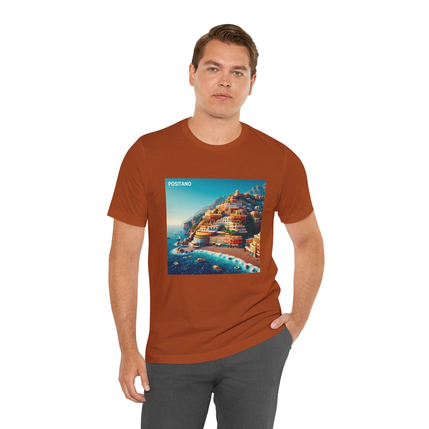 Positano Disney Pixar Style Jersey Short Sleeve Tee