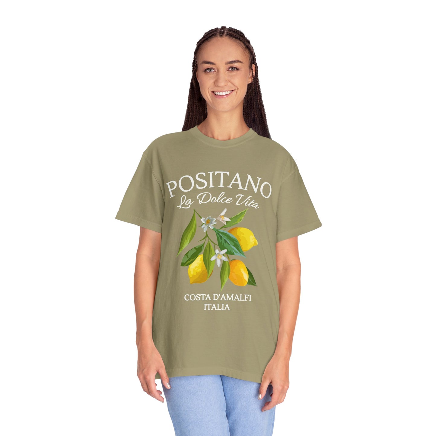Positano Lemon La Dolce Vita Graphic T-Shirt - Italy Travel Tee