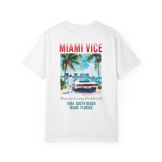 Miami Vice 1980s Retro Graphic T-Shirt