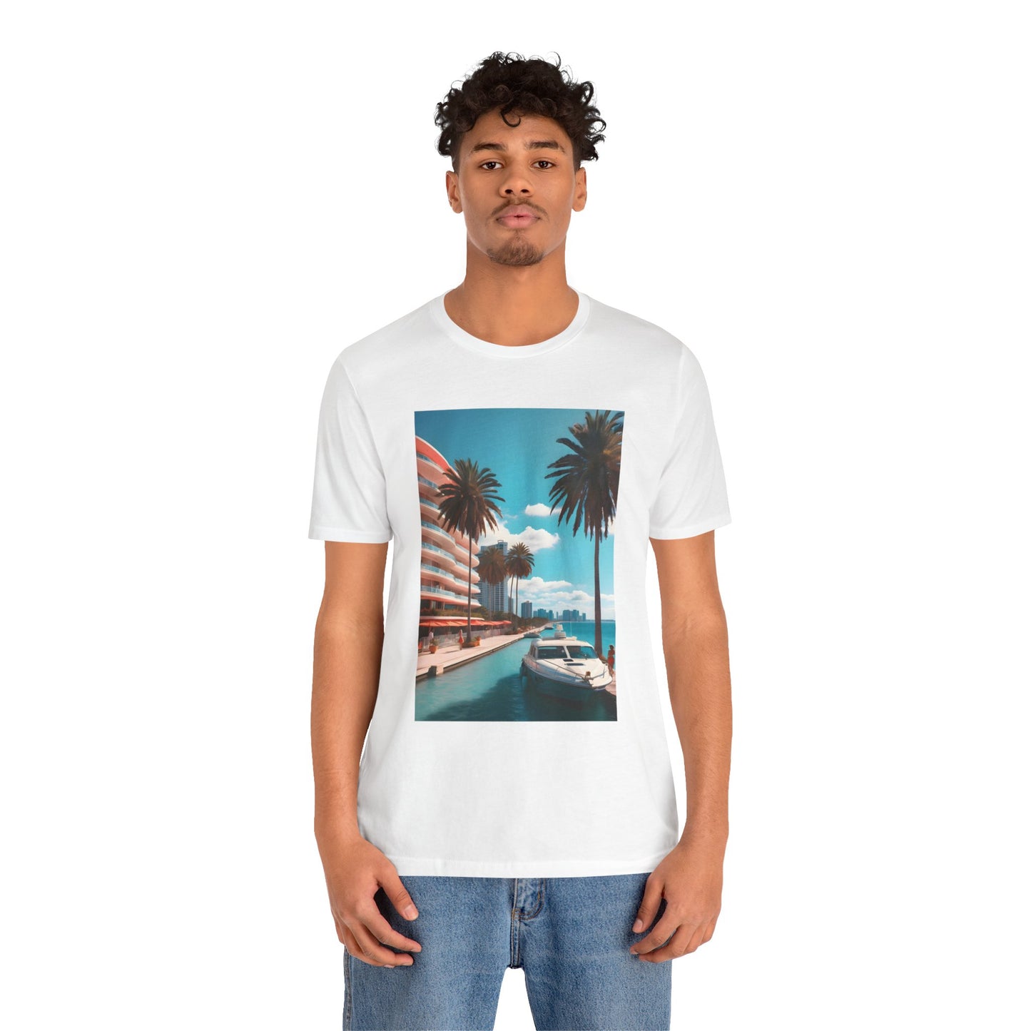 Marina Beach Jersey Short Sleeve Tee