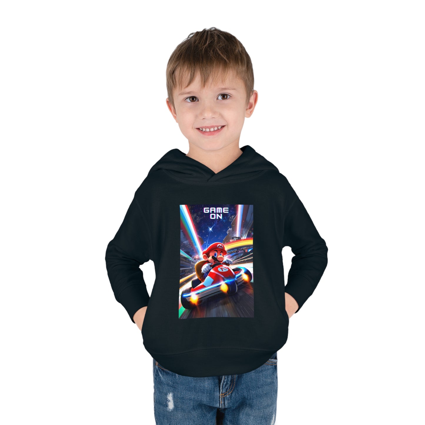 MarioKart Toddler Pullover Fleece Hoodie