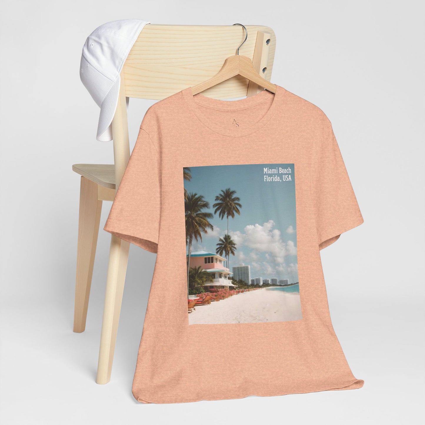 Miami Beach Jersey Short Sleeve Tee