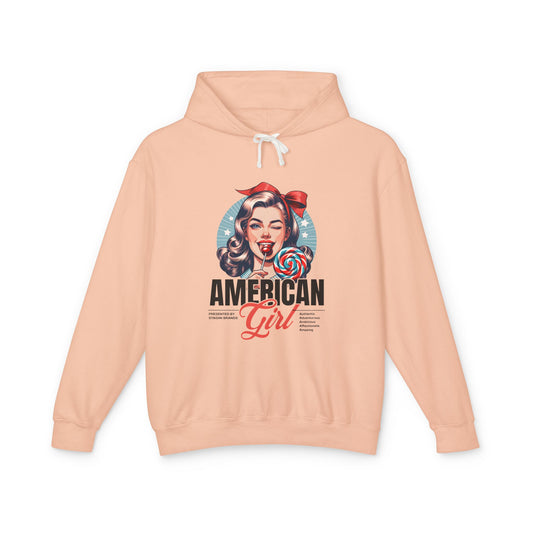 American Girl Retro Graphic Hoodie