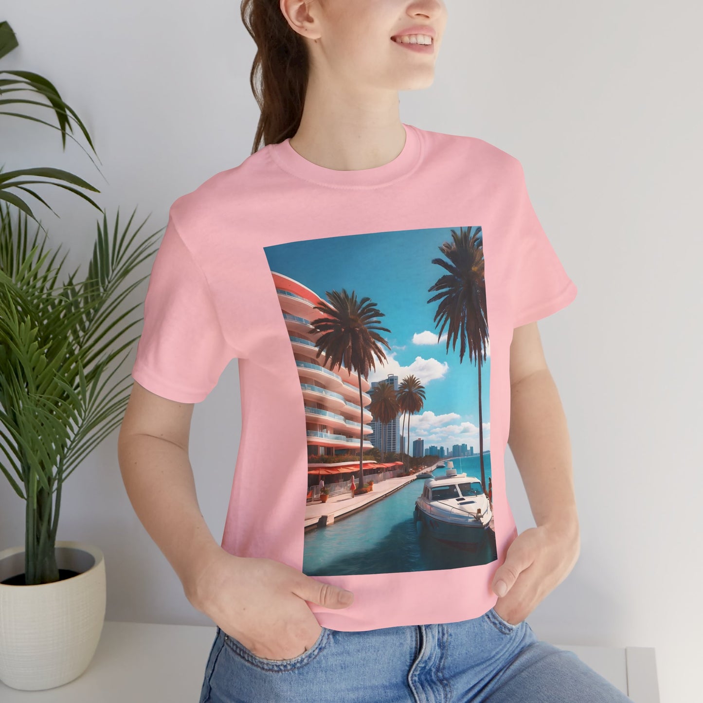 Marina Beach Jersey Short Sleeve Tee