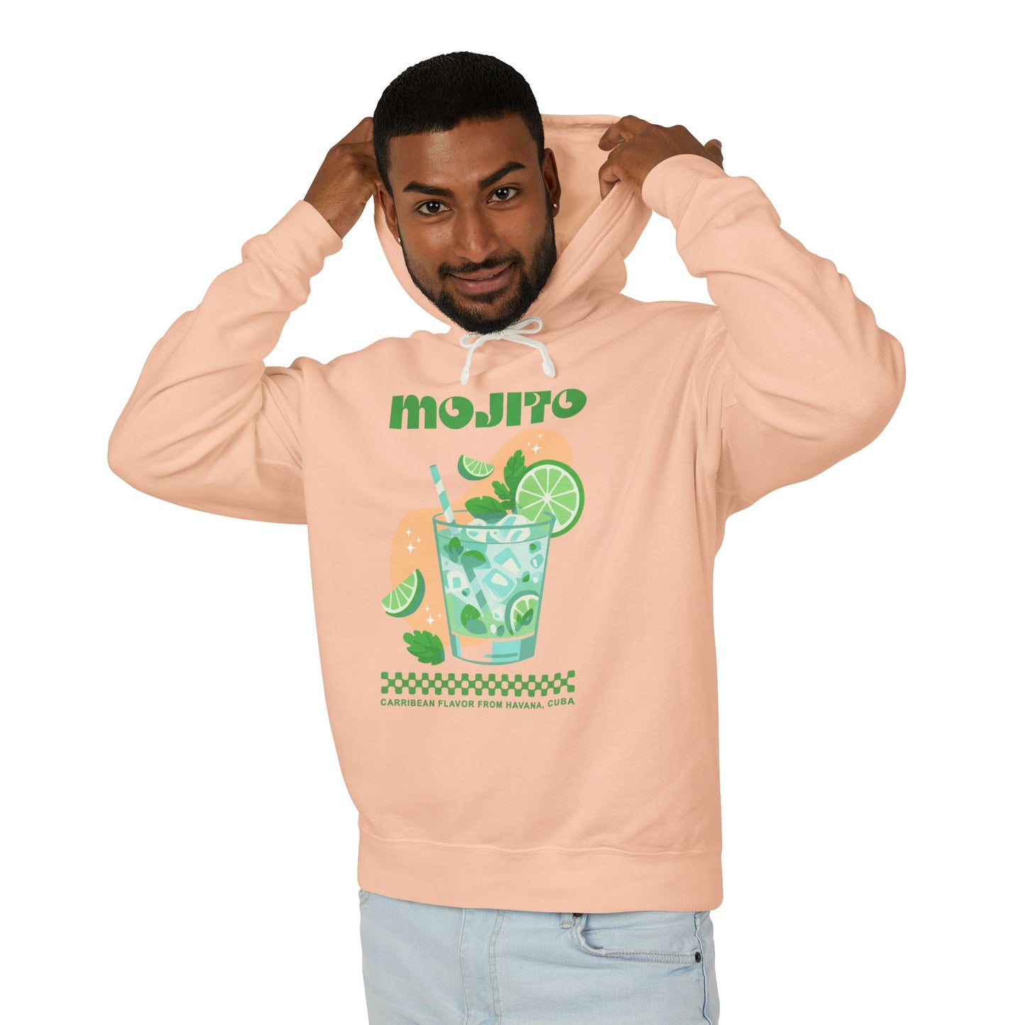 Mojito Cocktail Havana Cuba Graphic Hoodie