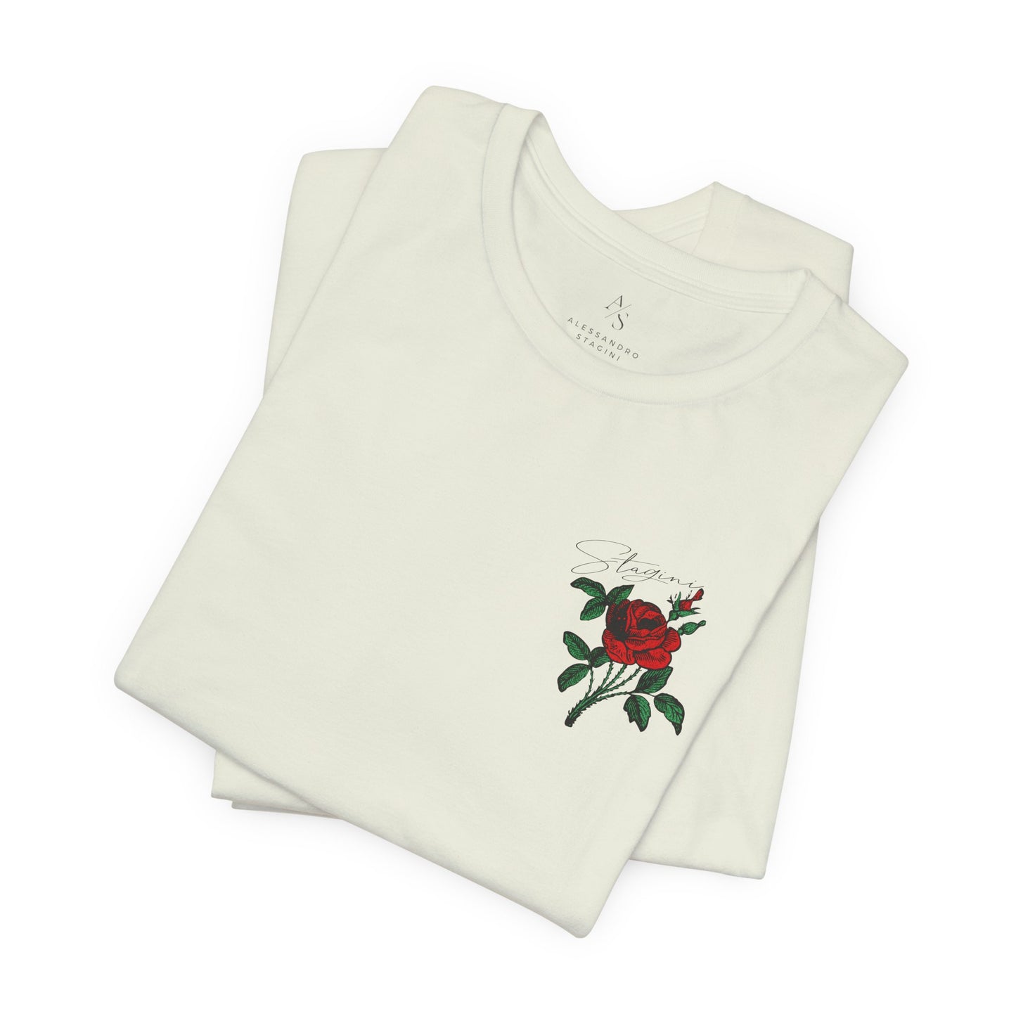 Elegant Rose Jersey Short Sleeve Tee