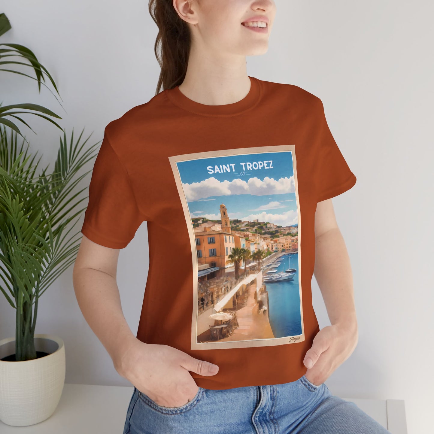 Saint Tropez Marina Jersey Short Sleeve Tee