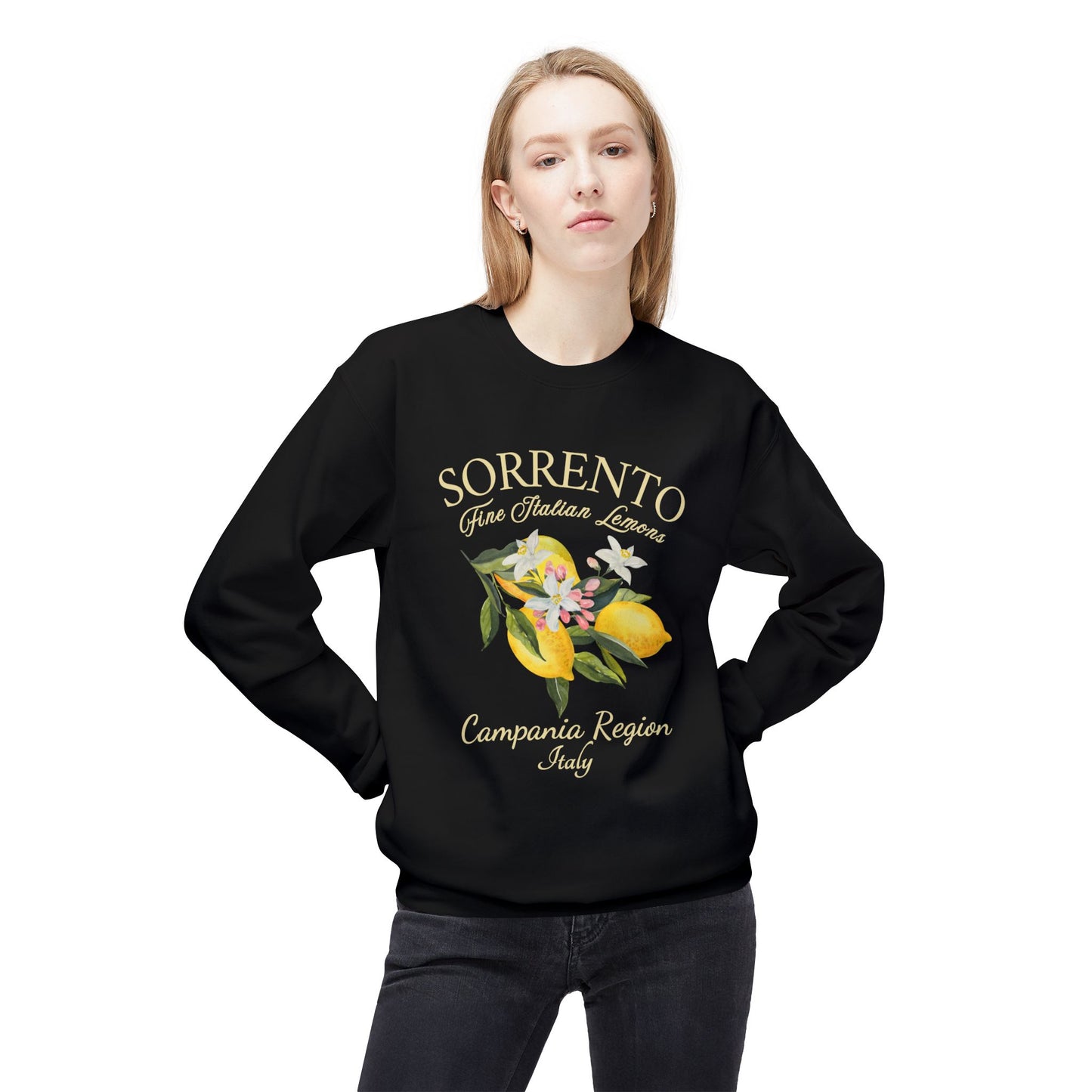 Sorrento Lemons Italy Graphic Sweatshirt