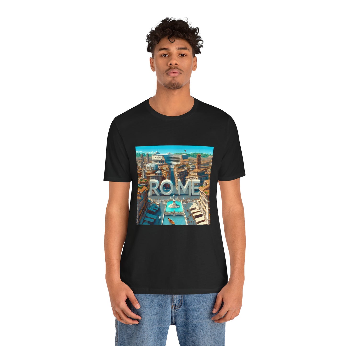 Rome Disney Pixar Style Jersey Short Sleeve Tee