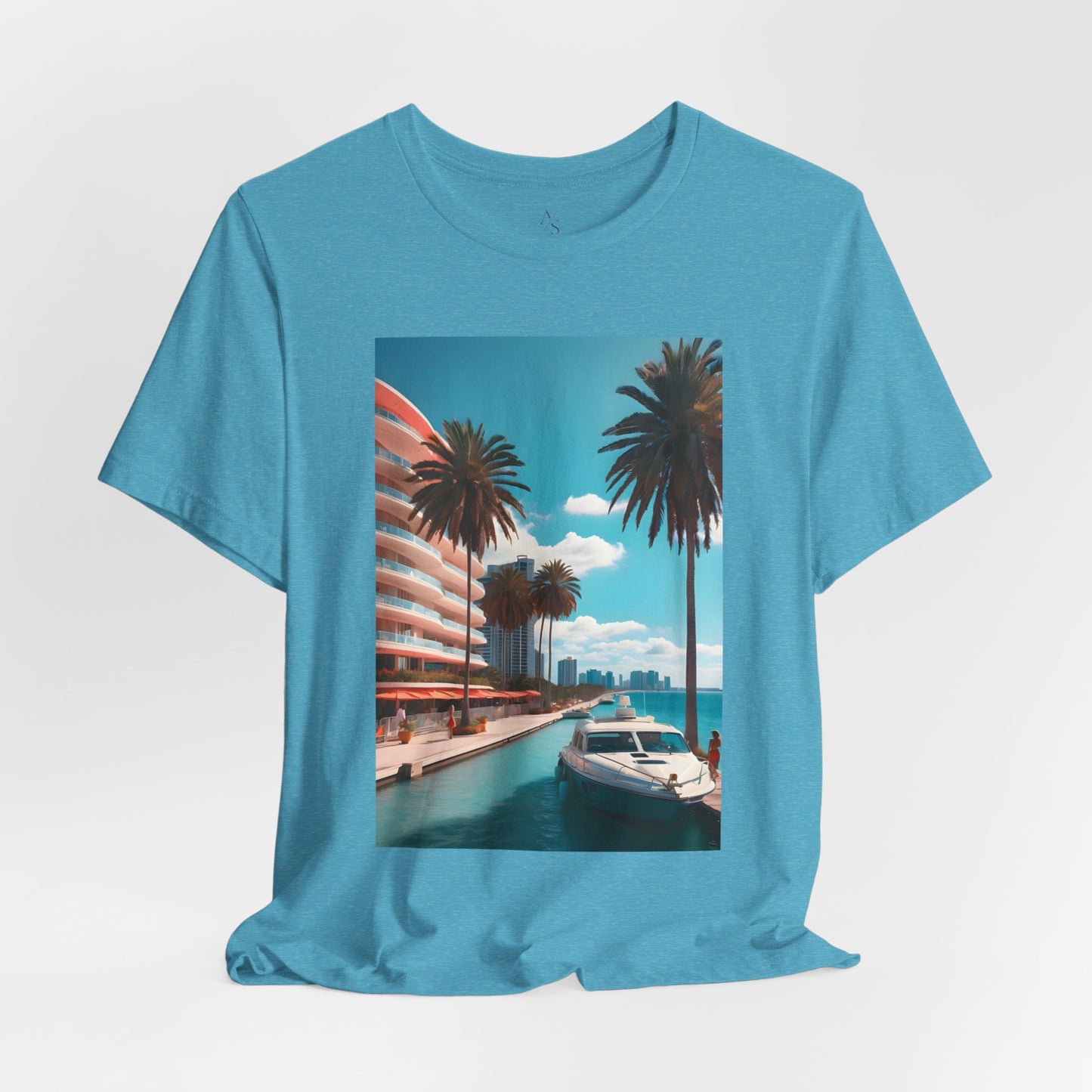 Marina Beach Jersey Short Sleeve Tee