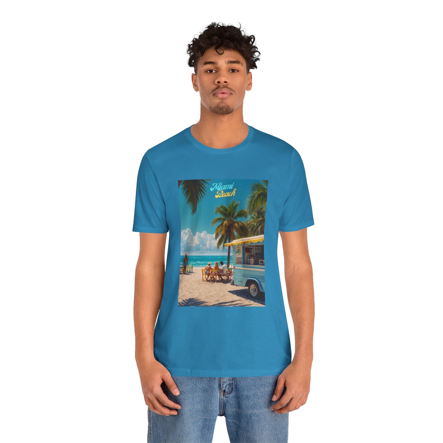 Miami Beach Retrosense Jersey Short Sleeve Tee