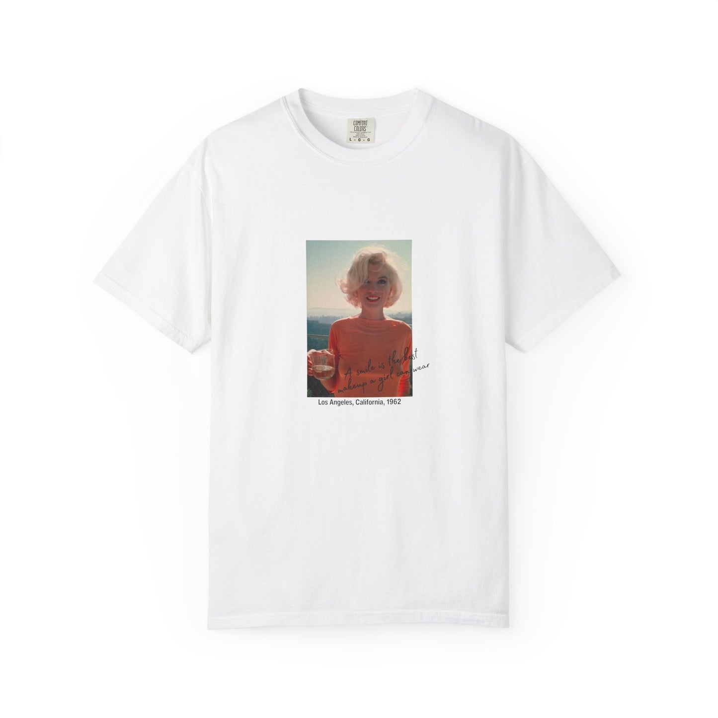 Marilyn Monroe 1960s LA California Photo Graphic T-Shirt