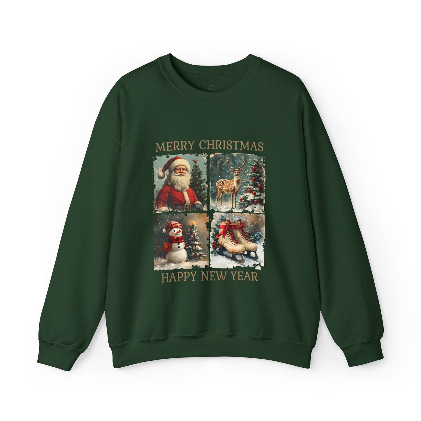 Retro Christmas Softstyle Sweatshirt