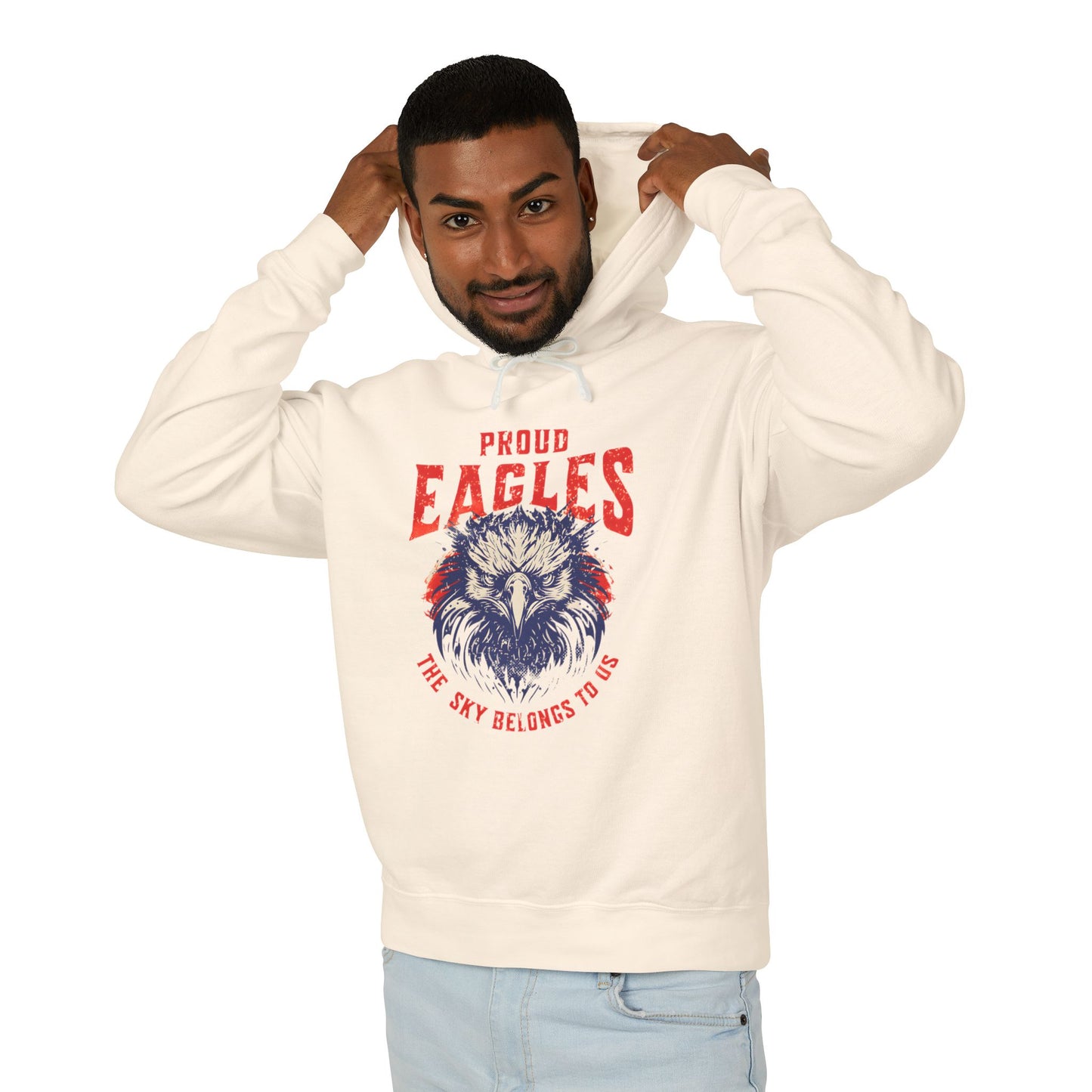 Proud Eagles Lightweight Hooded Sweatshirt