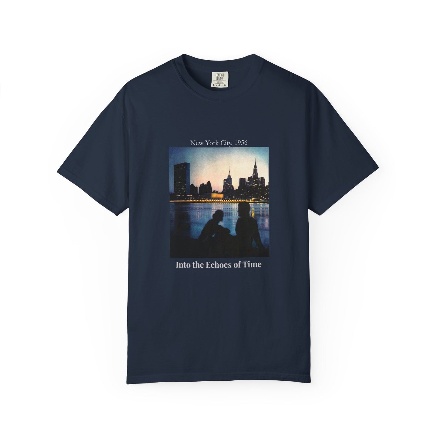 New York City Manhattan Photograph 1956 Graphic T-Shirt