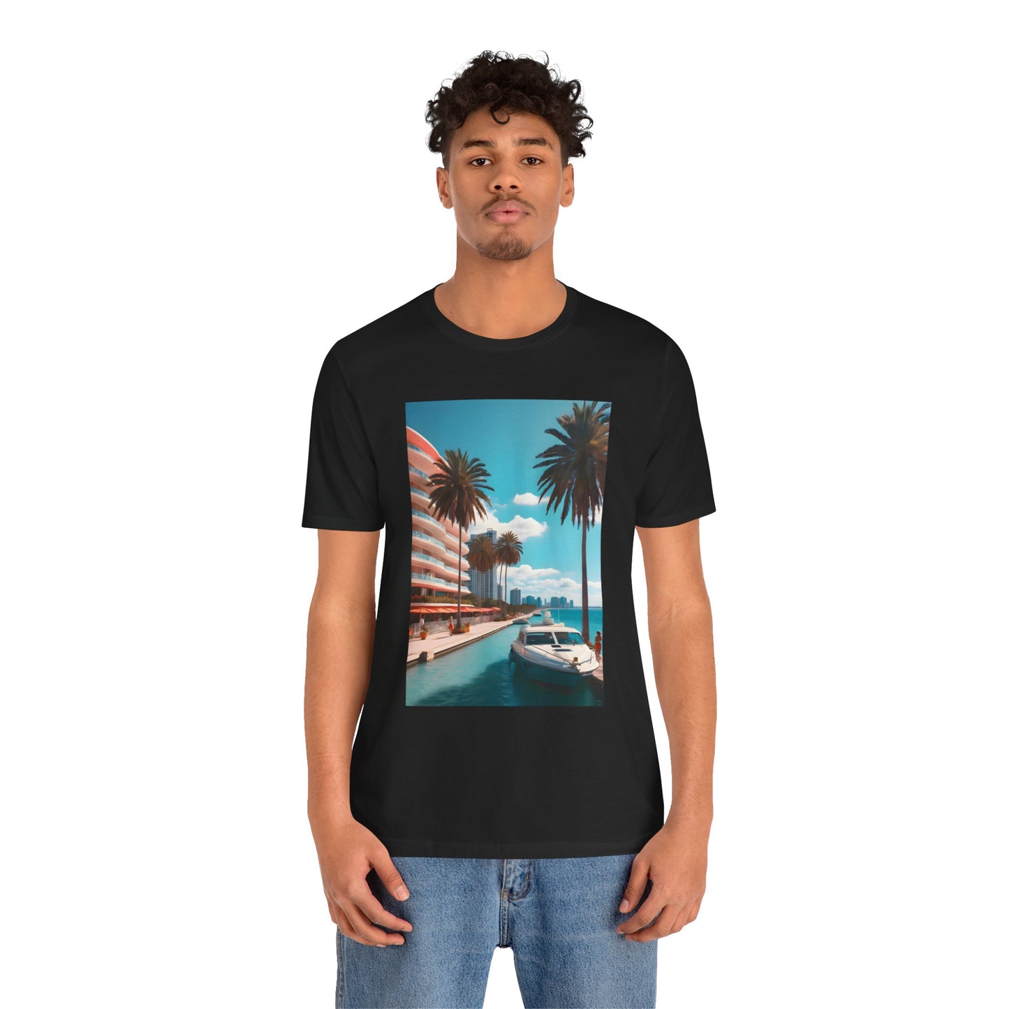 Marina Beach Jersey Short Sleeve Tee