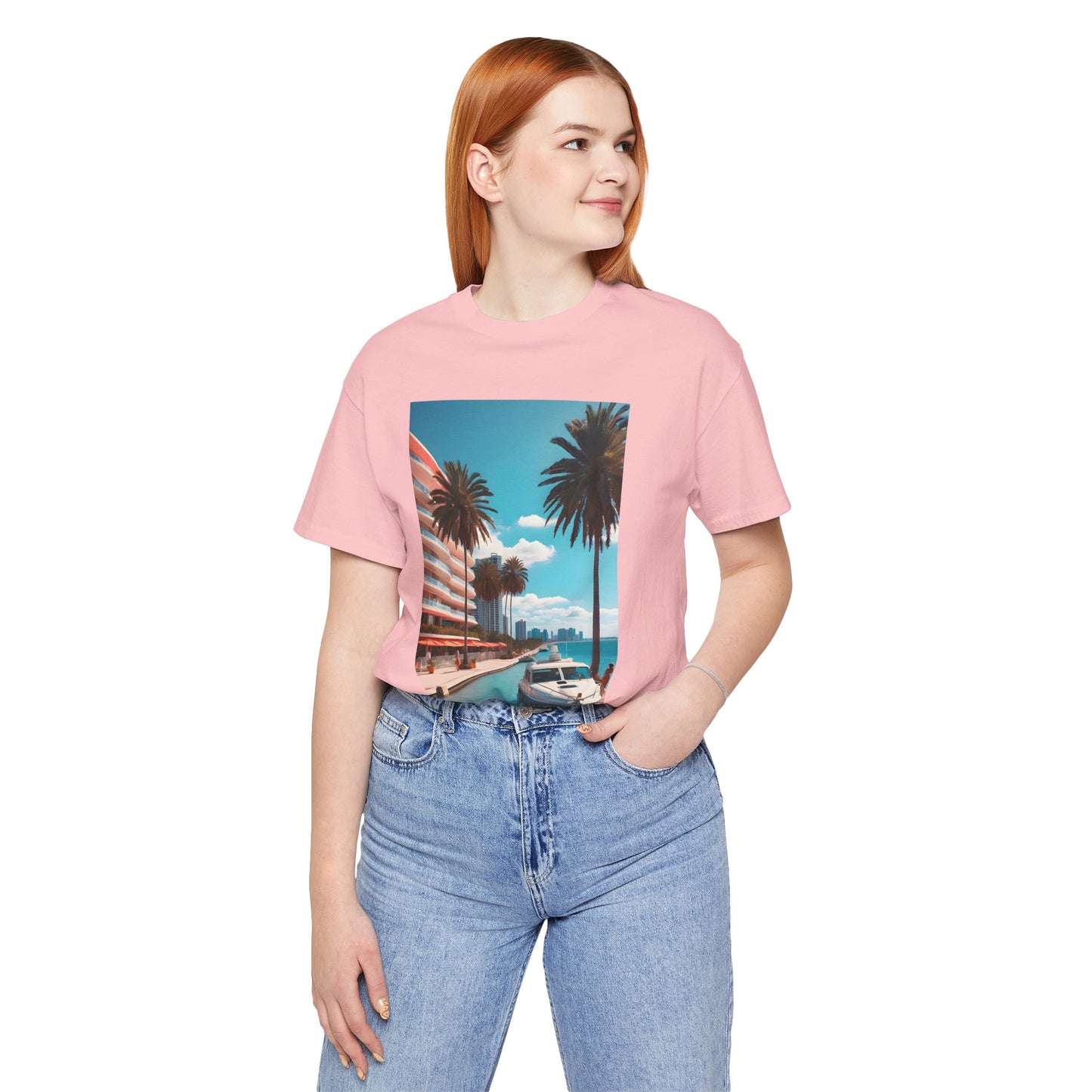 Marina Beach Jersey Short Sleeve Tee