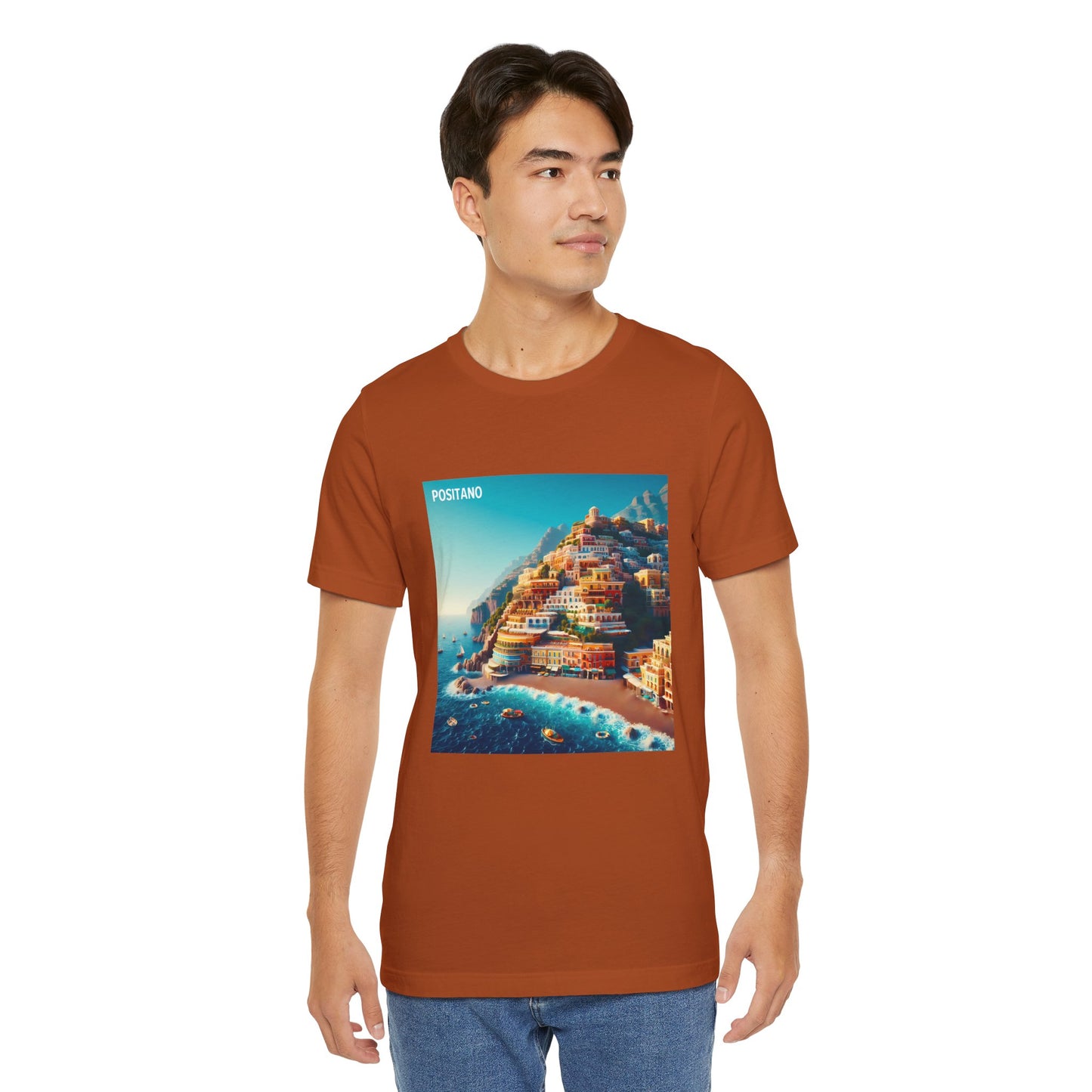 Positano Disney Pixar Style Jersey Short Sleeve Tee