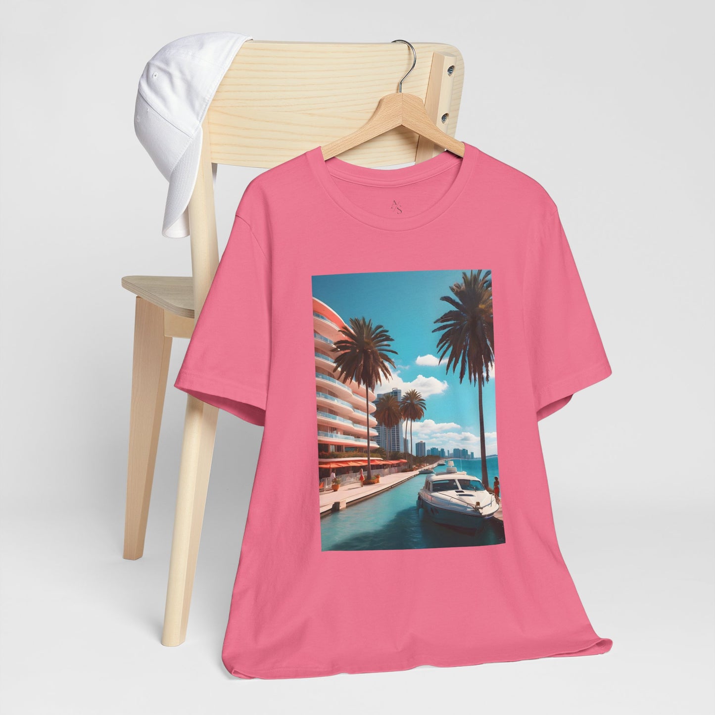 Marina Beach Jersey Short Sleeve Tee