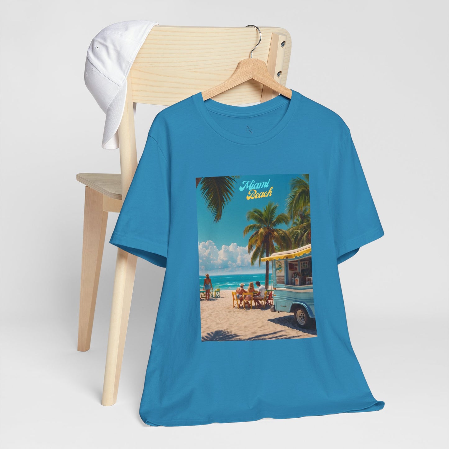 Miami Beach Retrosense Jersey Short Sleeve Tee