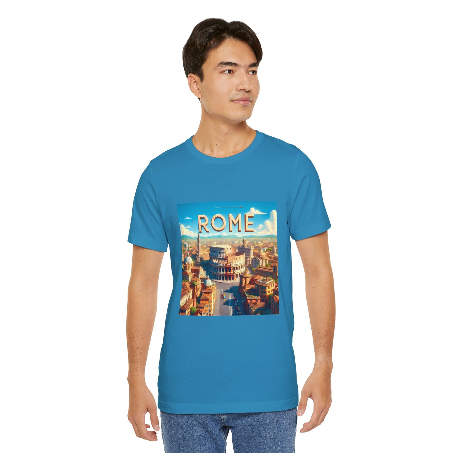 Rome Disney Pixar Style Jersey Short Sleeve Tee