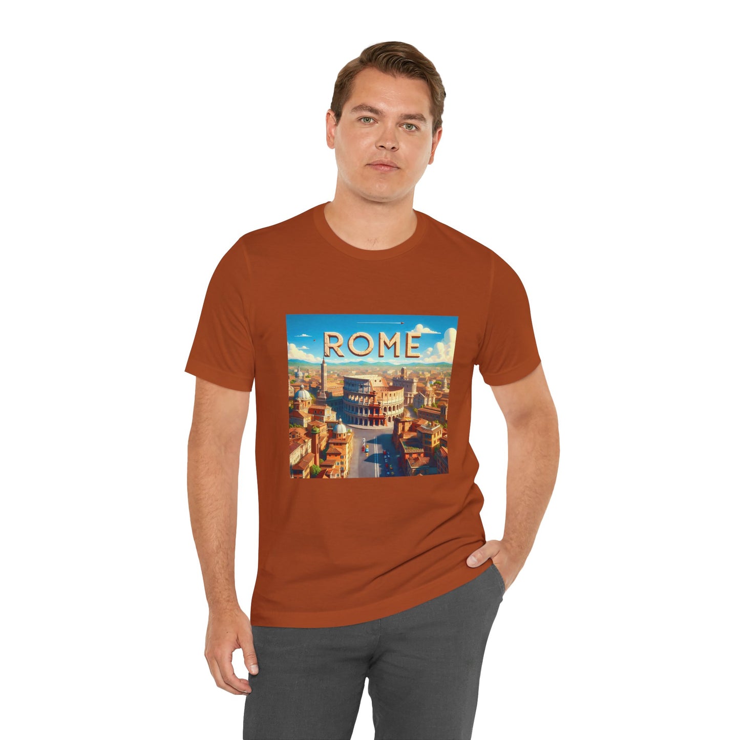 Rome Disney Pixar Style Jersey Short Sleeve Tee