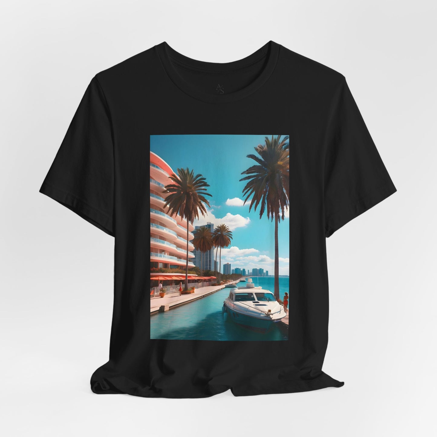 Marina Beach Jersey Short Sleeve Tee