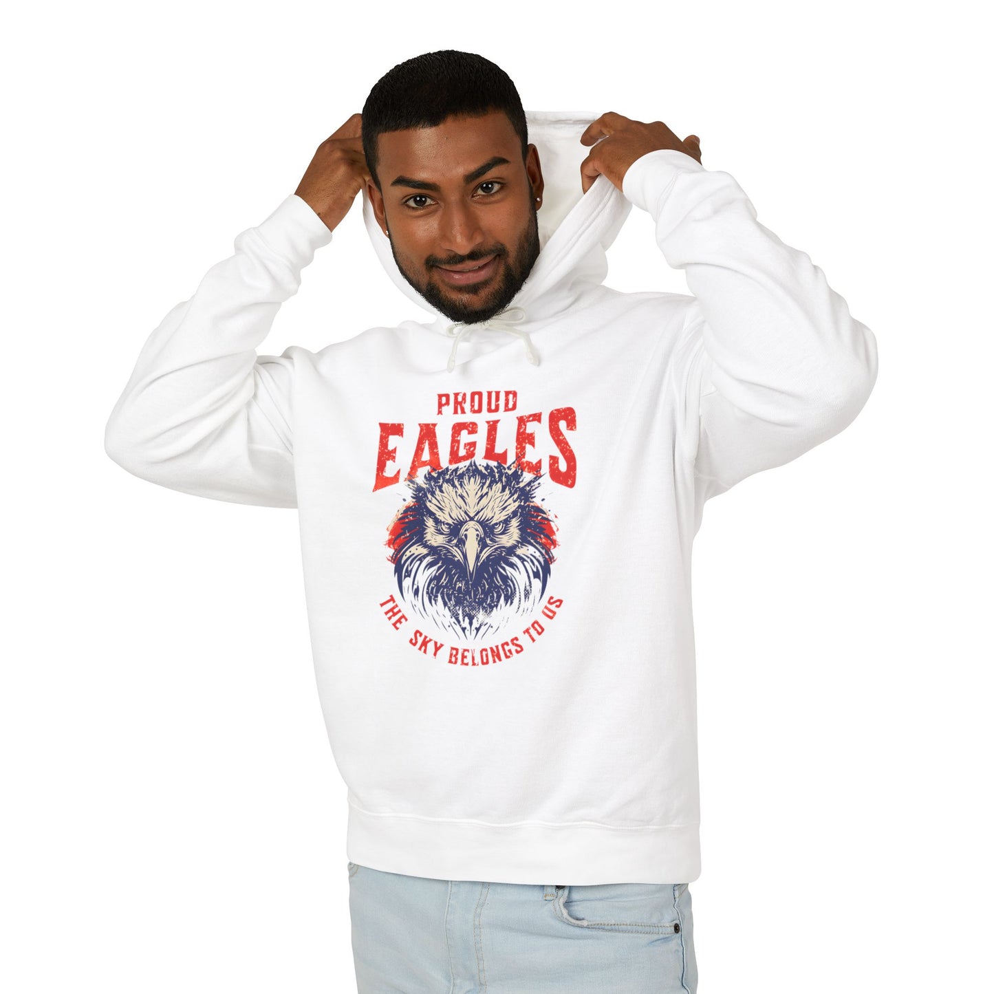 Proud Eagles Lightweight Hooded Sweatshirt