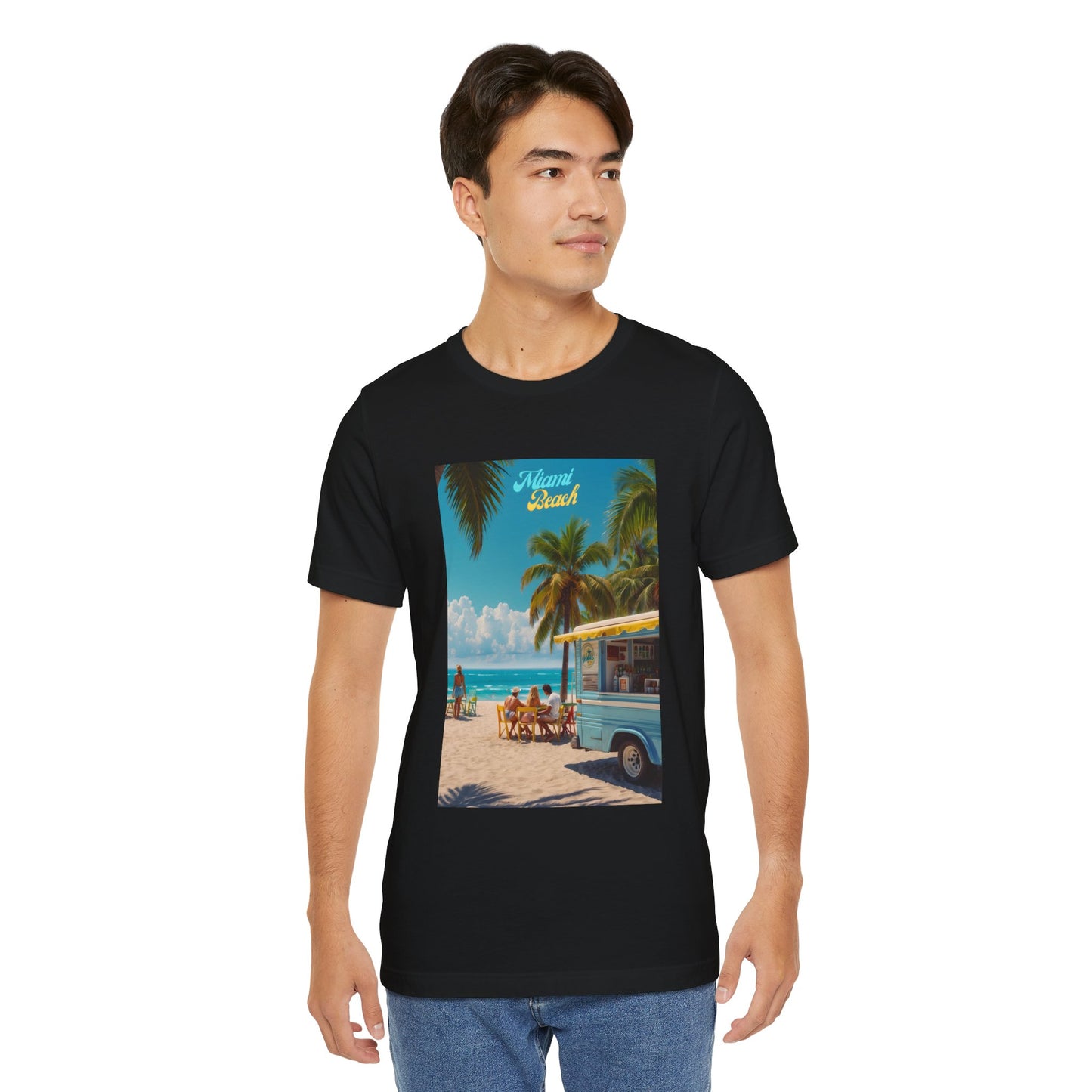 Miami Beach Retrosense Jersey Short Sleeve Tee