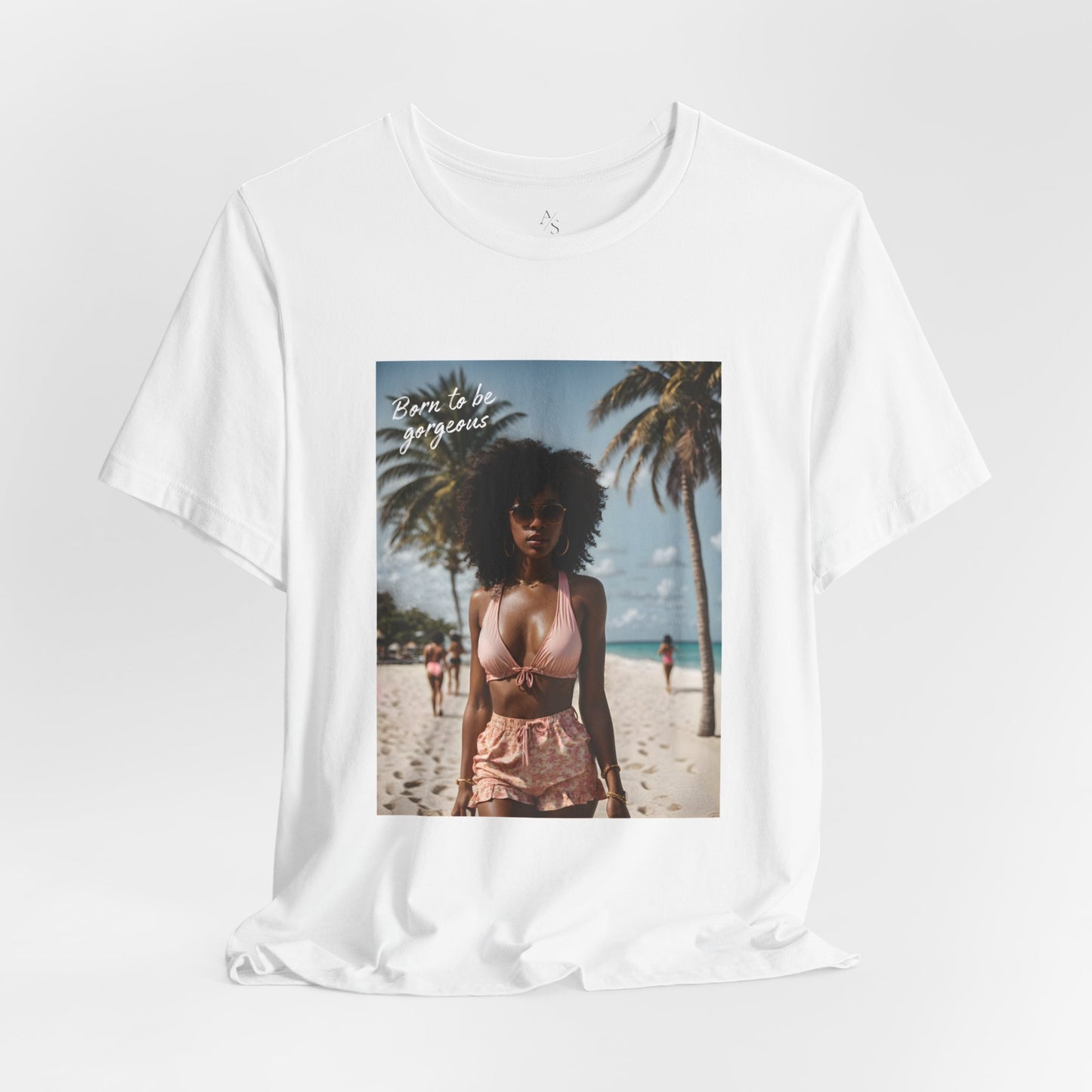 Born To Be Gorgeous Jersey Short Sleeve Tee