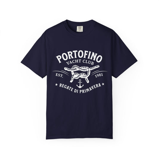 Portofino Yacht Club Graphic T-Shirt