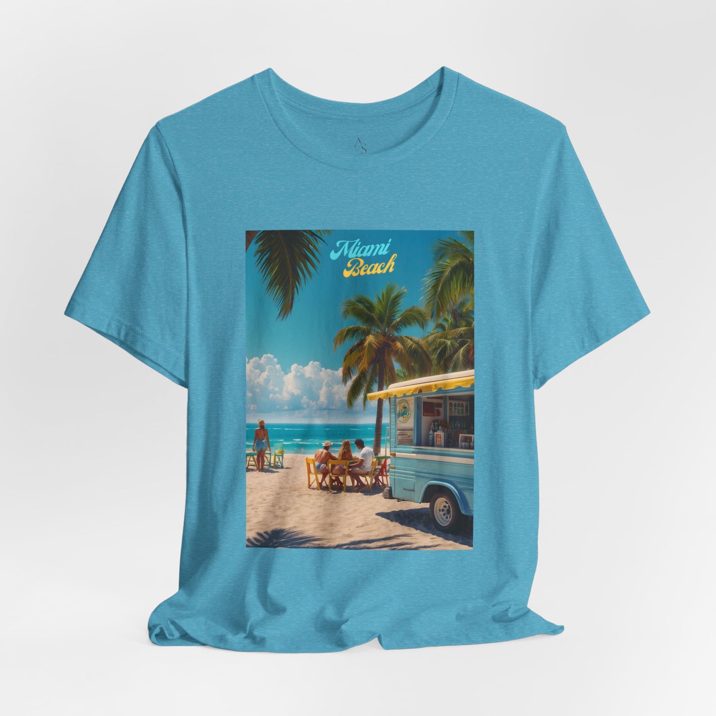 Miami Beach Retrosense Jersey Short Sleeve Tee