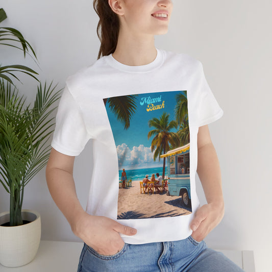 Miami Beach Retrosense Jersey Short Sleeve Tee