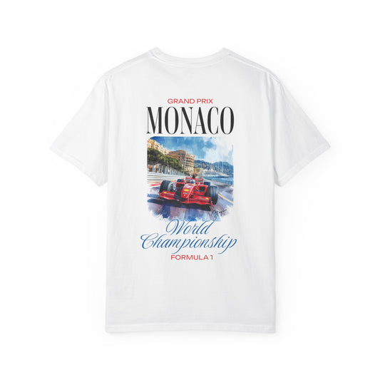 Monaco Grand Prix Formula 1 Retro Graphic T-Shirt