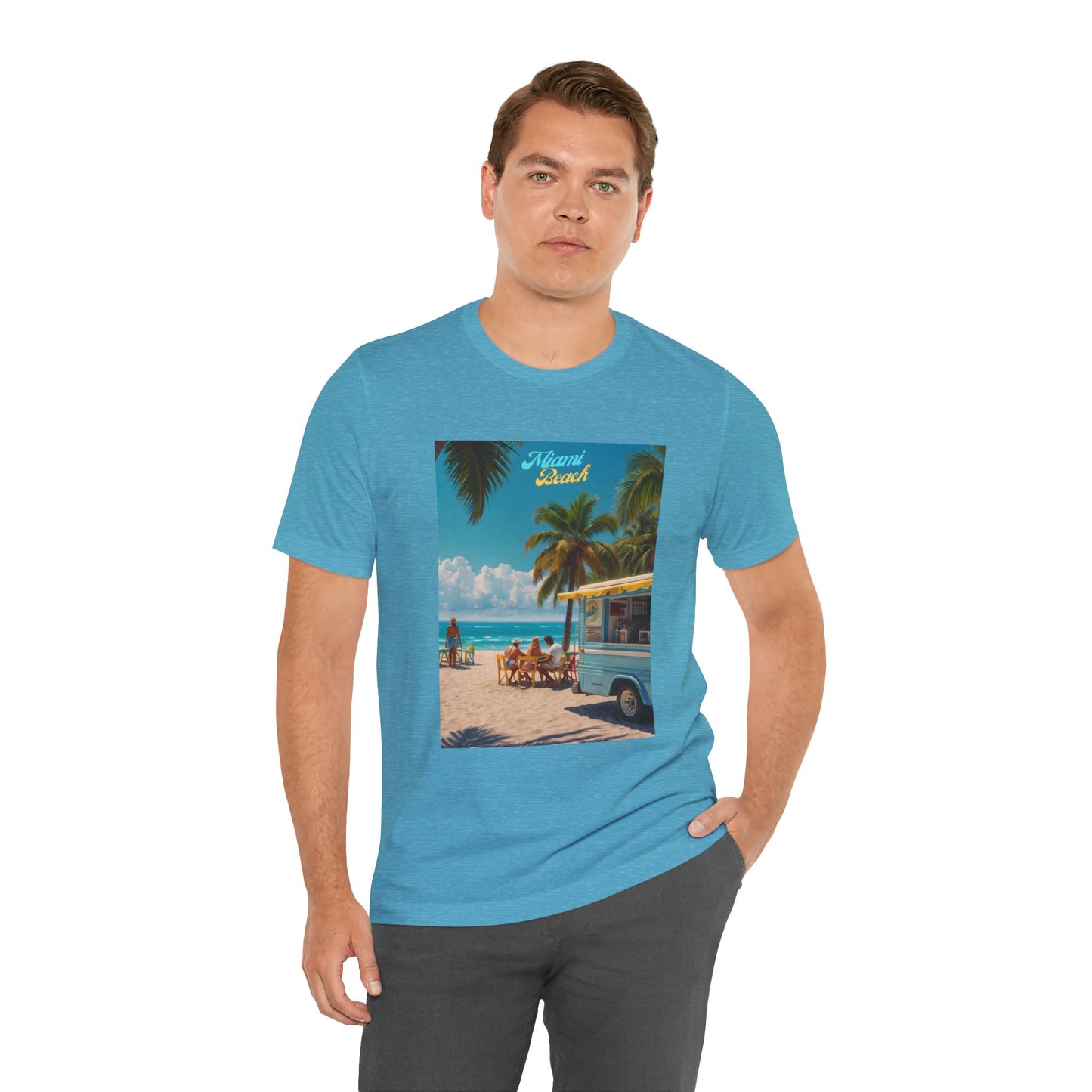 Miami Beach Retrosense Jersey Short Sleeve Tee