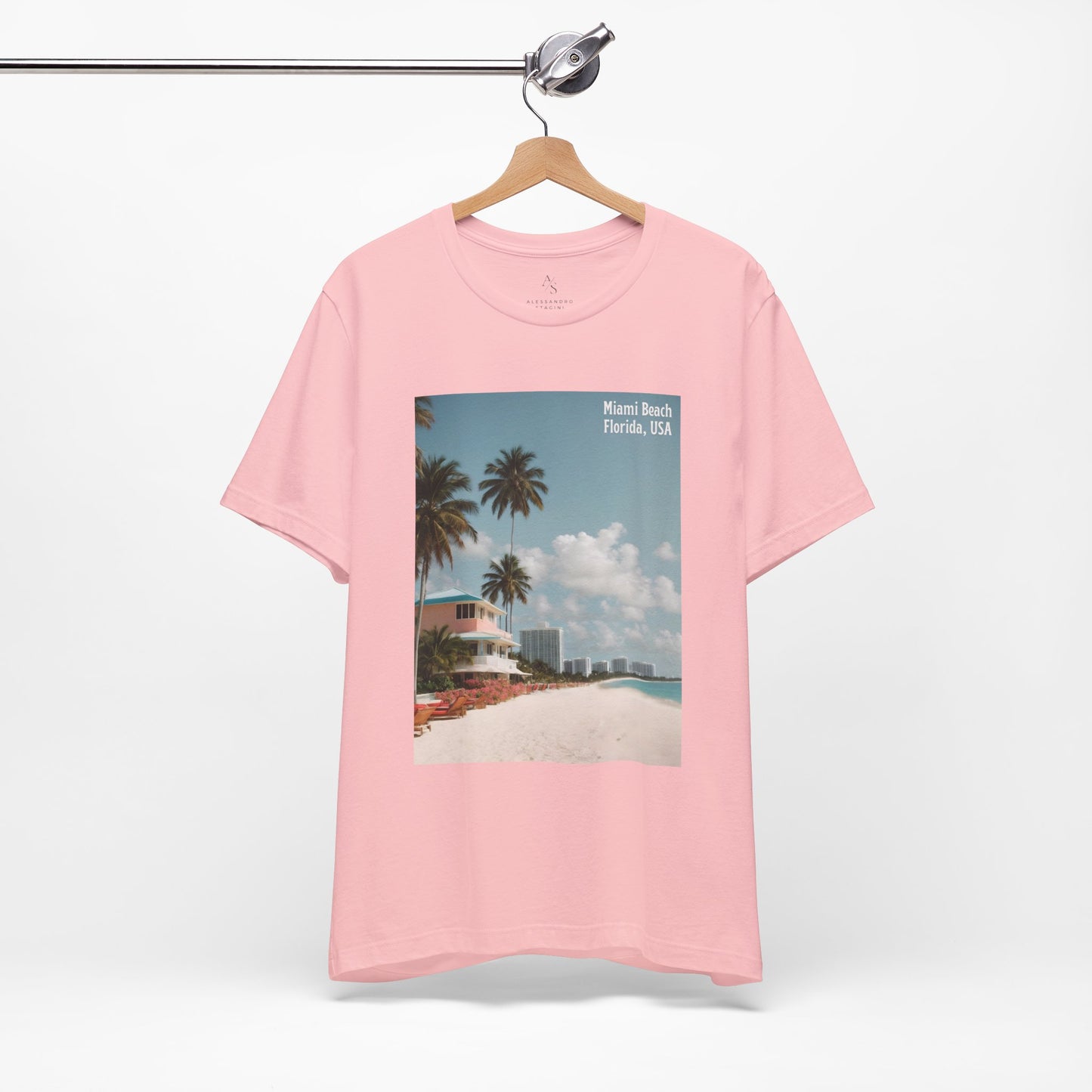 Miami Beach Jersey Short Sleeve Tee