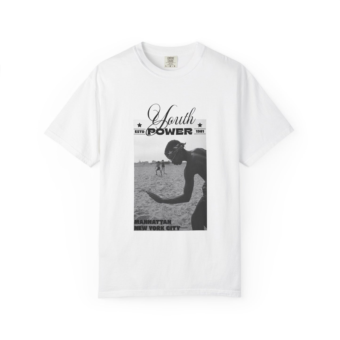 NYC Manhattan 1980s Youth Power Graphic T-Shirt