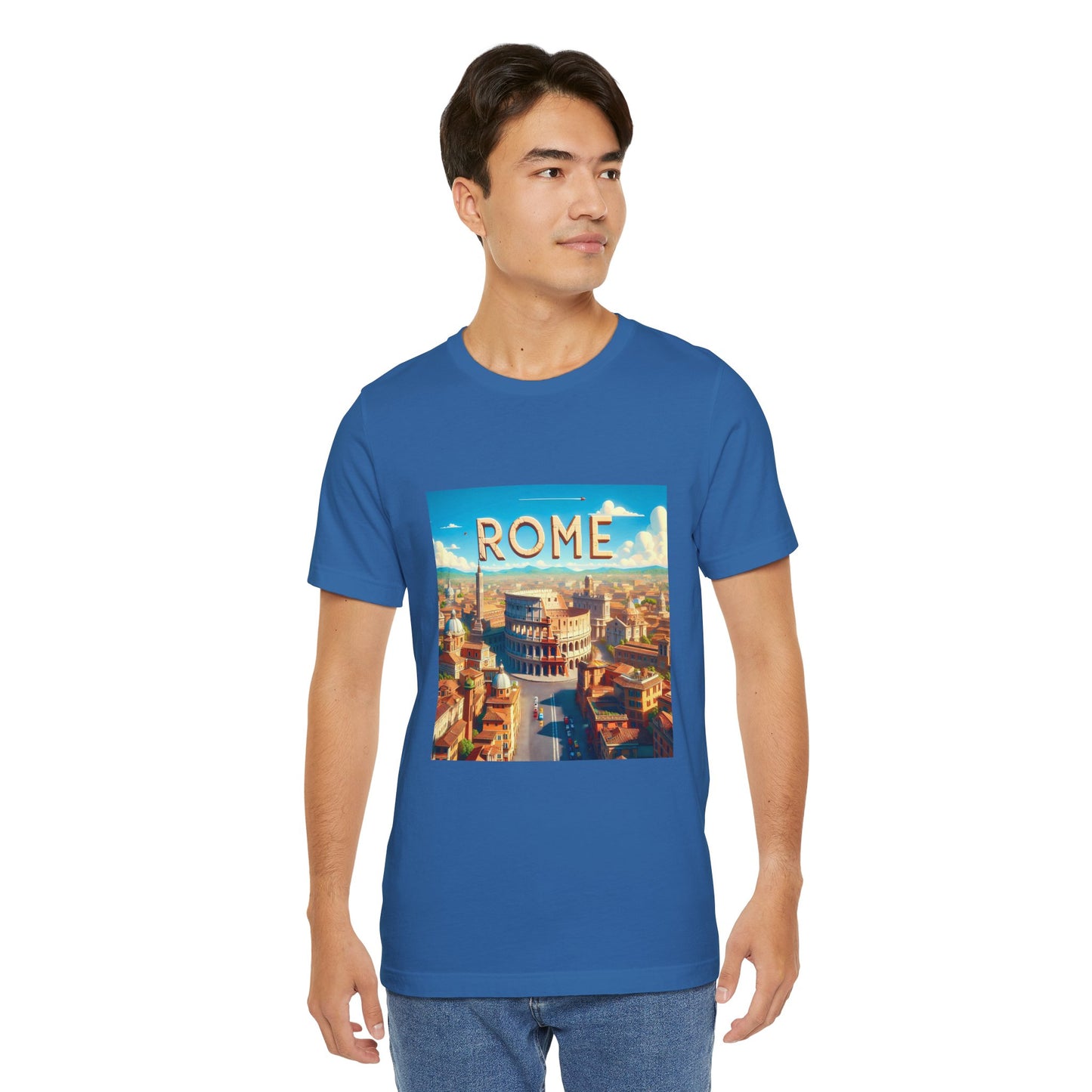 Rome Disney Pixar Style Jersey Short Sleeve Tee