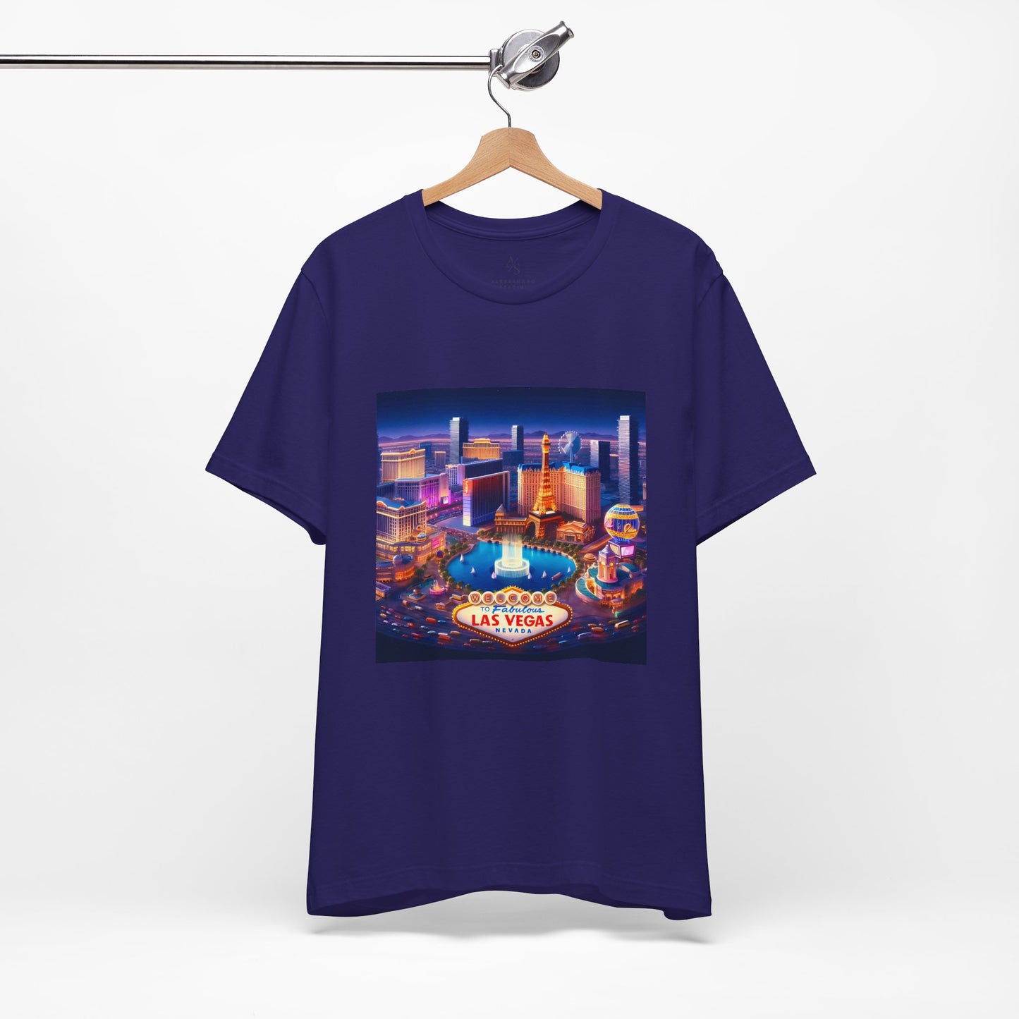 Las Vegas Disney Pixar Style Jersey Short Sleeve Tee