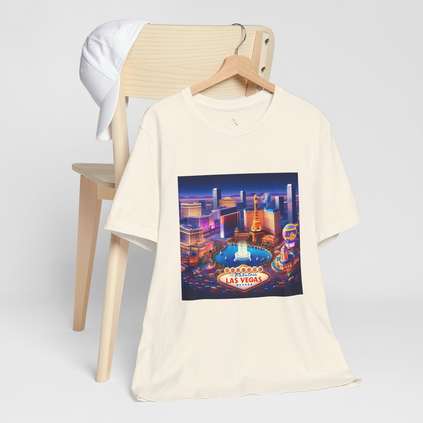 Las Vegas Disney Pixar Style Jersey Short Sleeve Tee