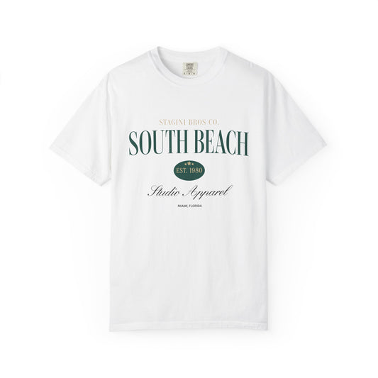 South Beach Miami Florida Retro Graphic T-Shirt