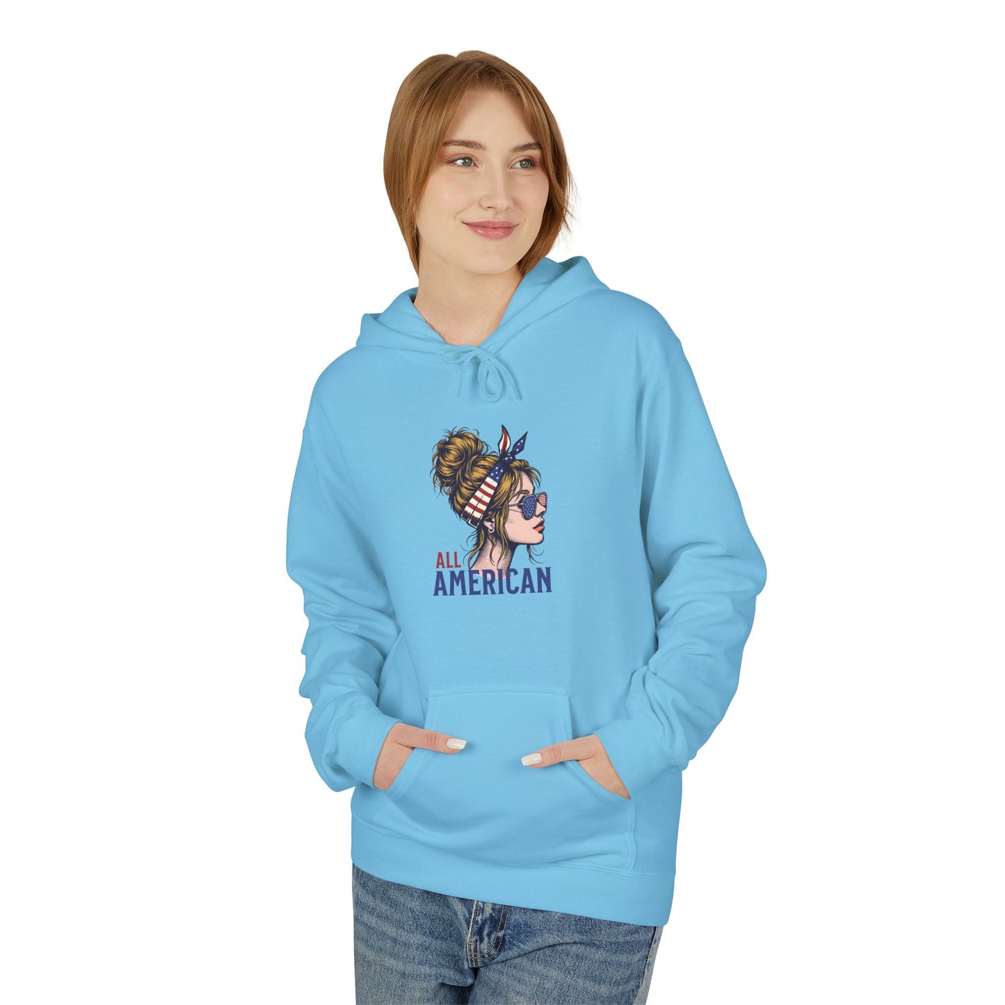 All American Midweight Softstyle Fleece Hoodie