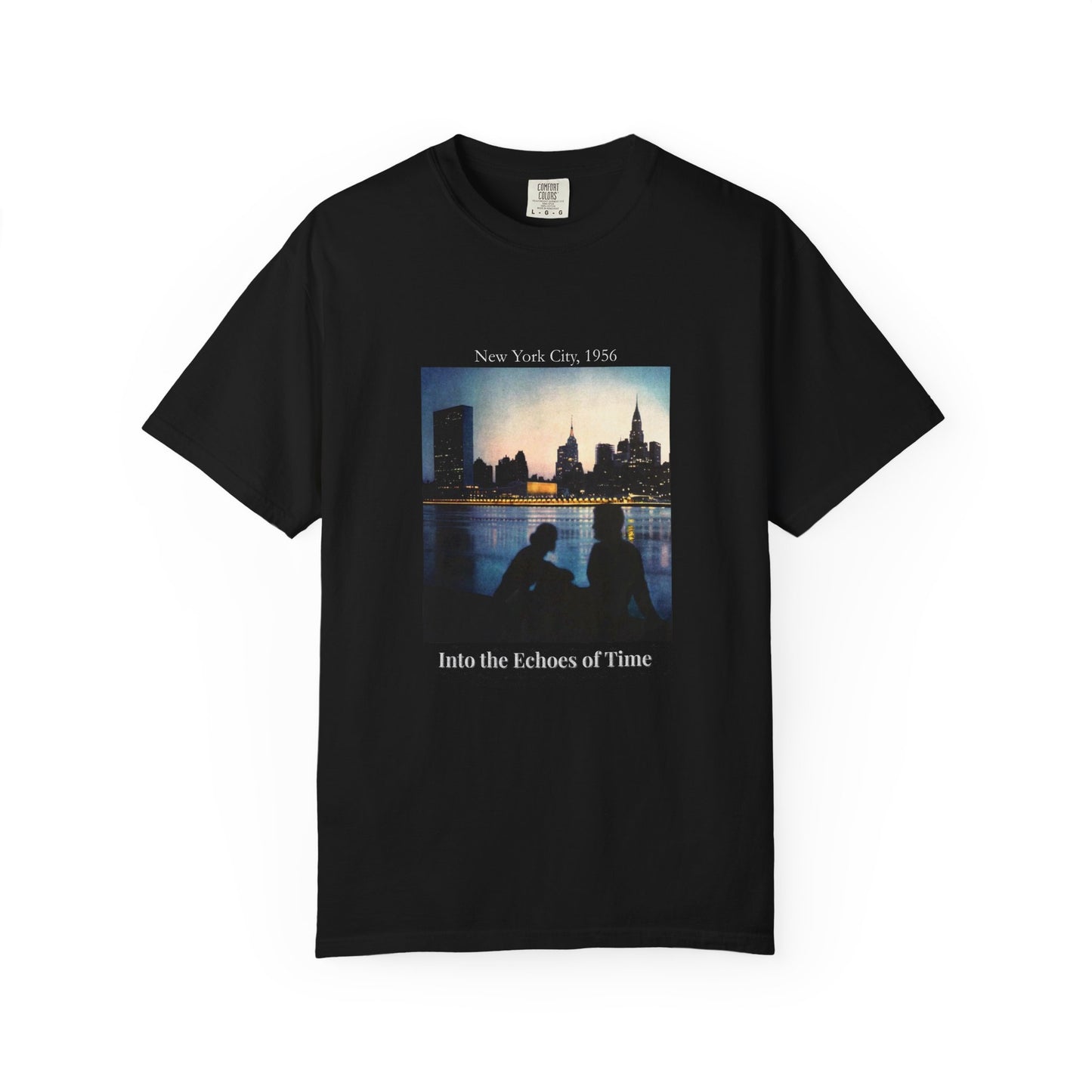 New York City Manhattan Photograph 1956 Graphic T-Shirt