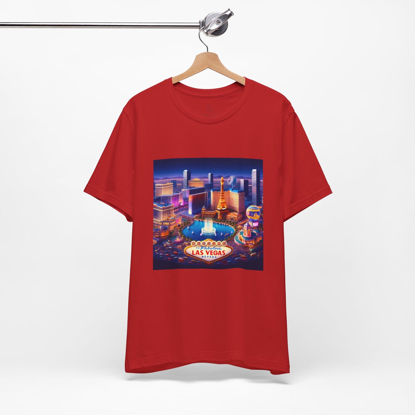 Las Vegas Disney Pixar Style Jersey Short Sleeve Tee