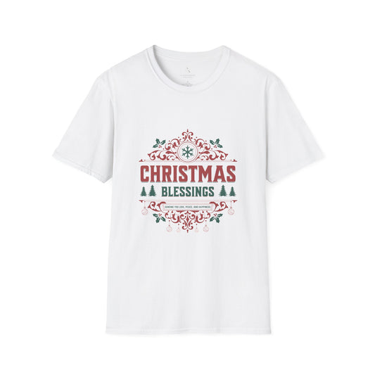 Christmas Blessings Softstyle T-Shirt