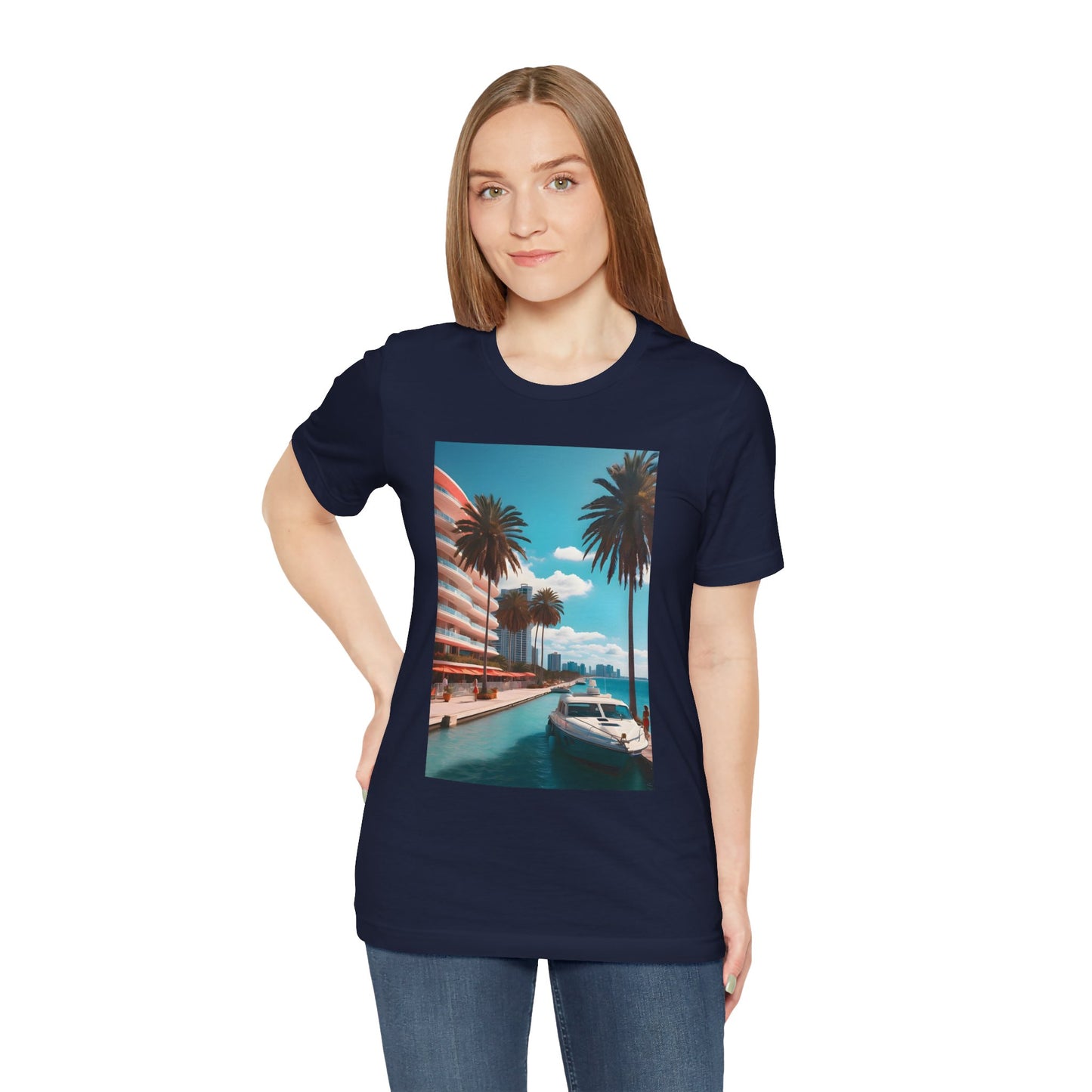 Marina Beach Jersey Short Sleeve Tee