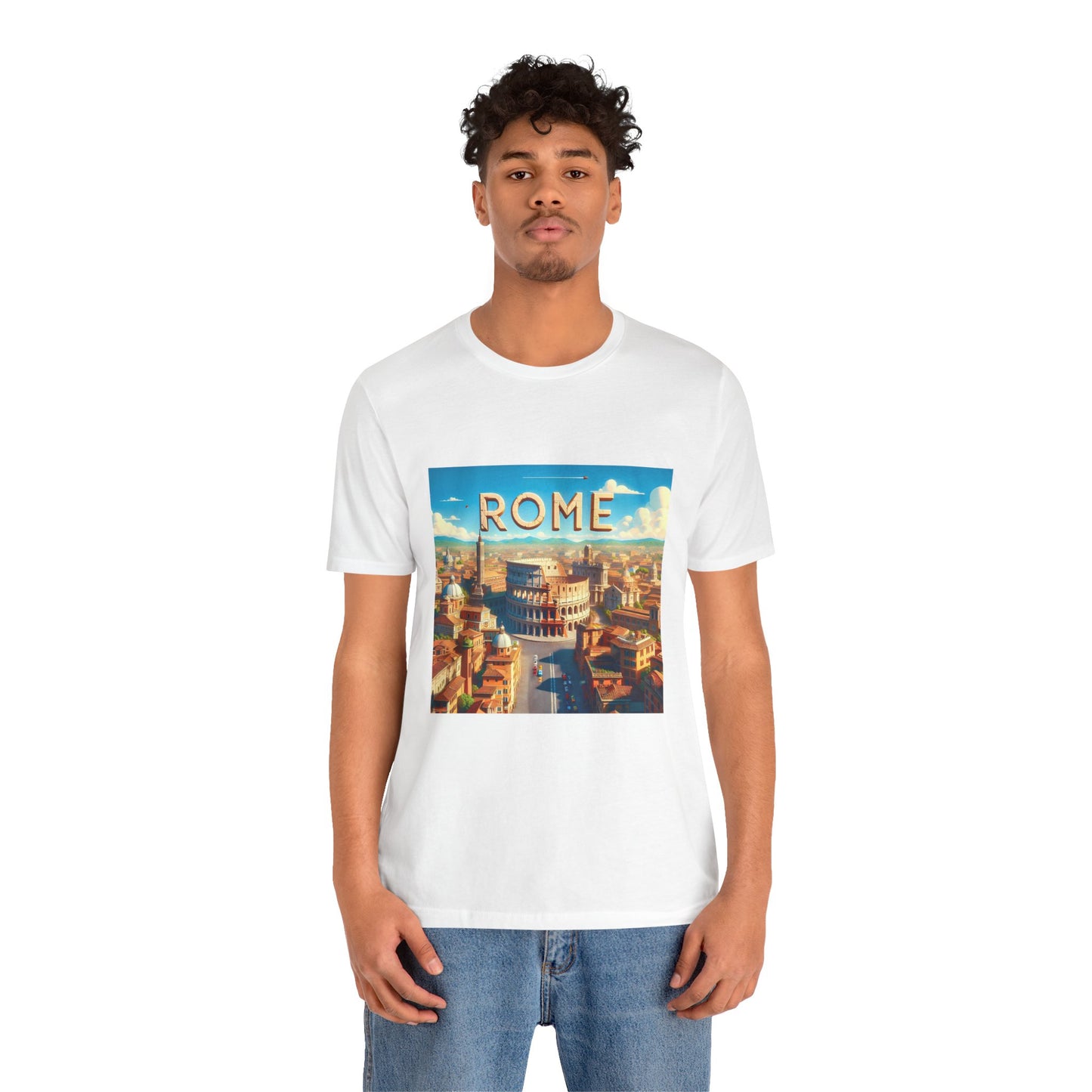 Rome Disney Pixar Style Jersey Short Sleeve Tee