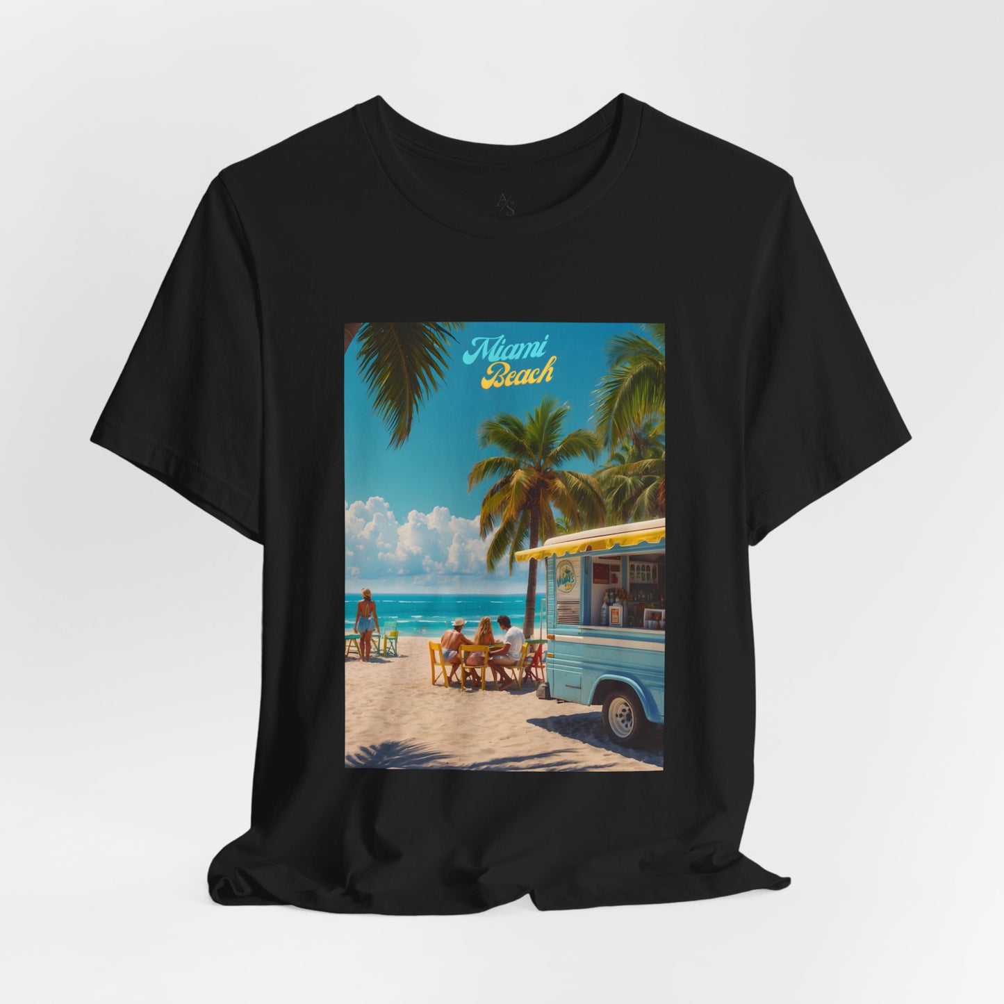 Miami Beach Retrosense Jersey Short Sleeve Tee